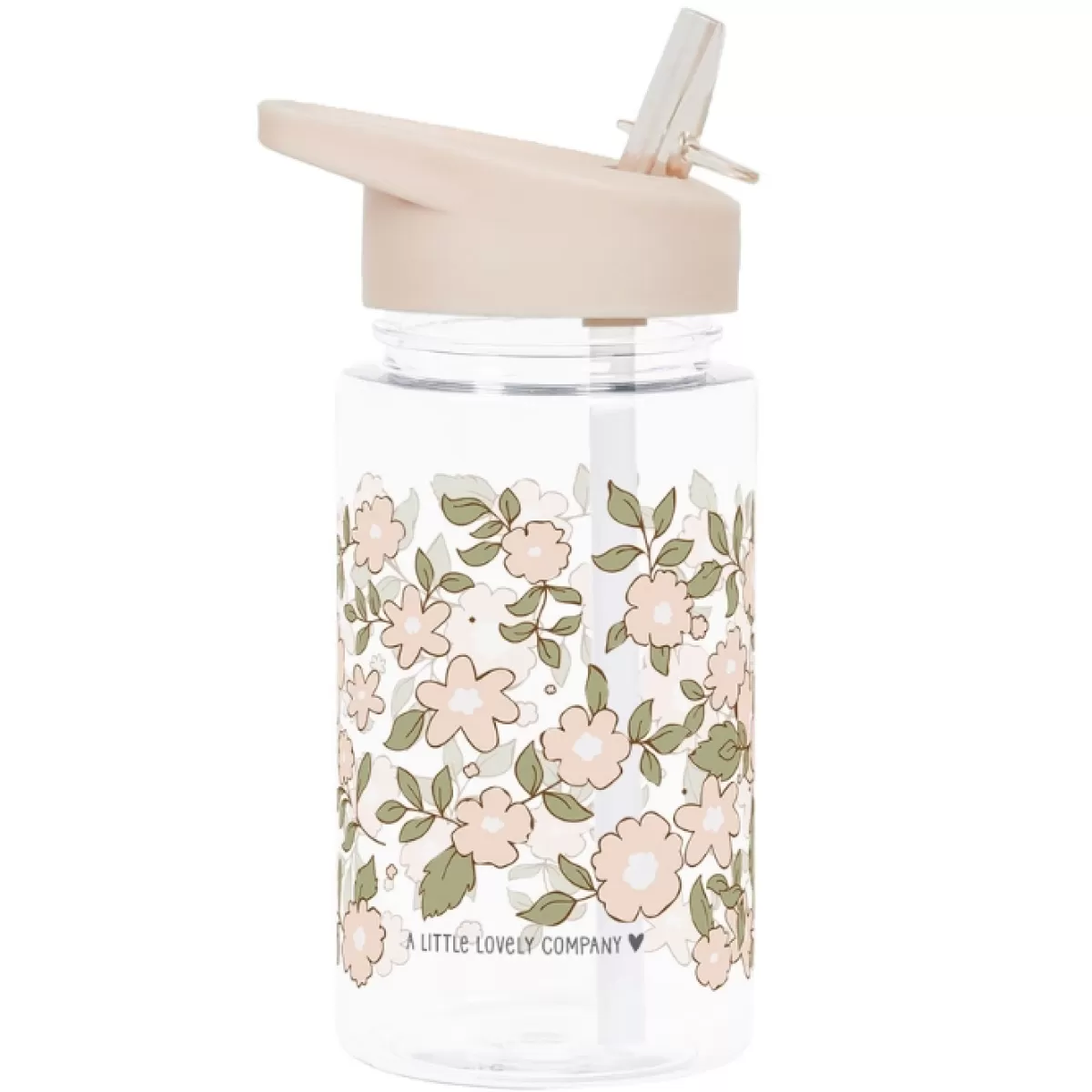 Drinkbekers-A Little Lovely Company Drinkfles Blossoms Pink