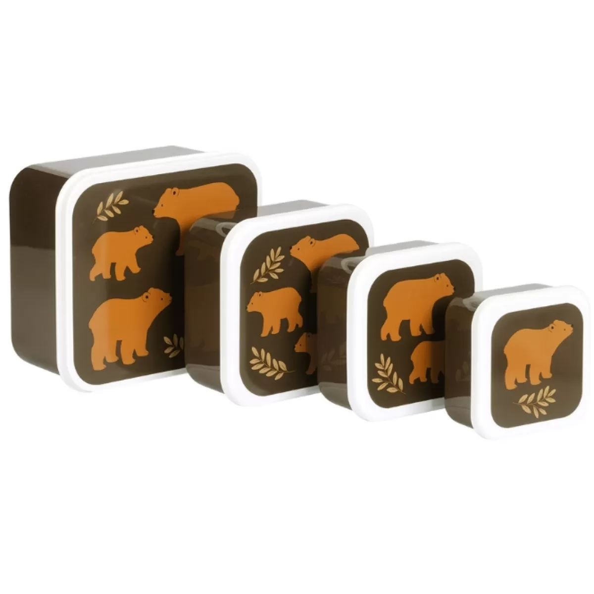 Bakjes & Kommetjes-A Little Lovely Company Lunchbox & Snackbox Bears