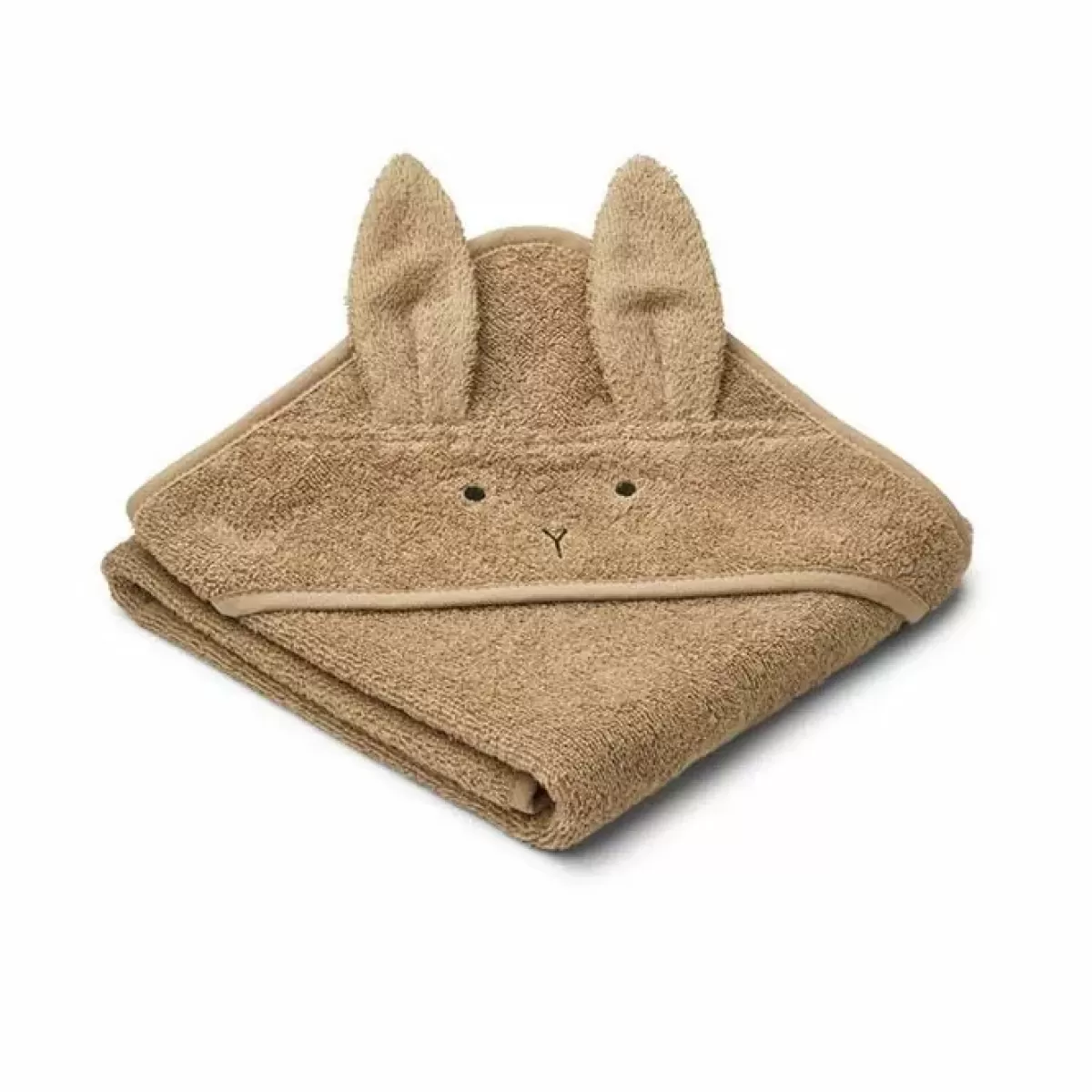 Badcapes-Liewood Baby Badcape Albert Rabbit Oat