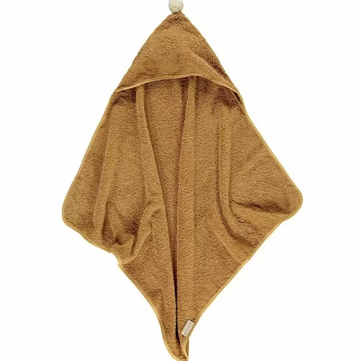 Kraamcadeau Jongen-Nobodinoz Baby Badcape So Cute Caramel