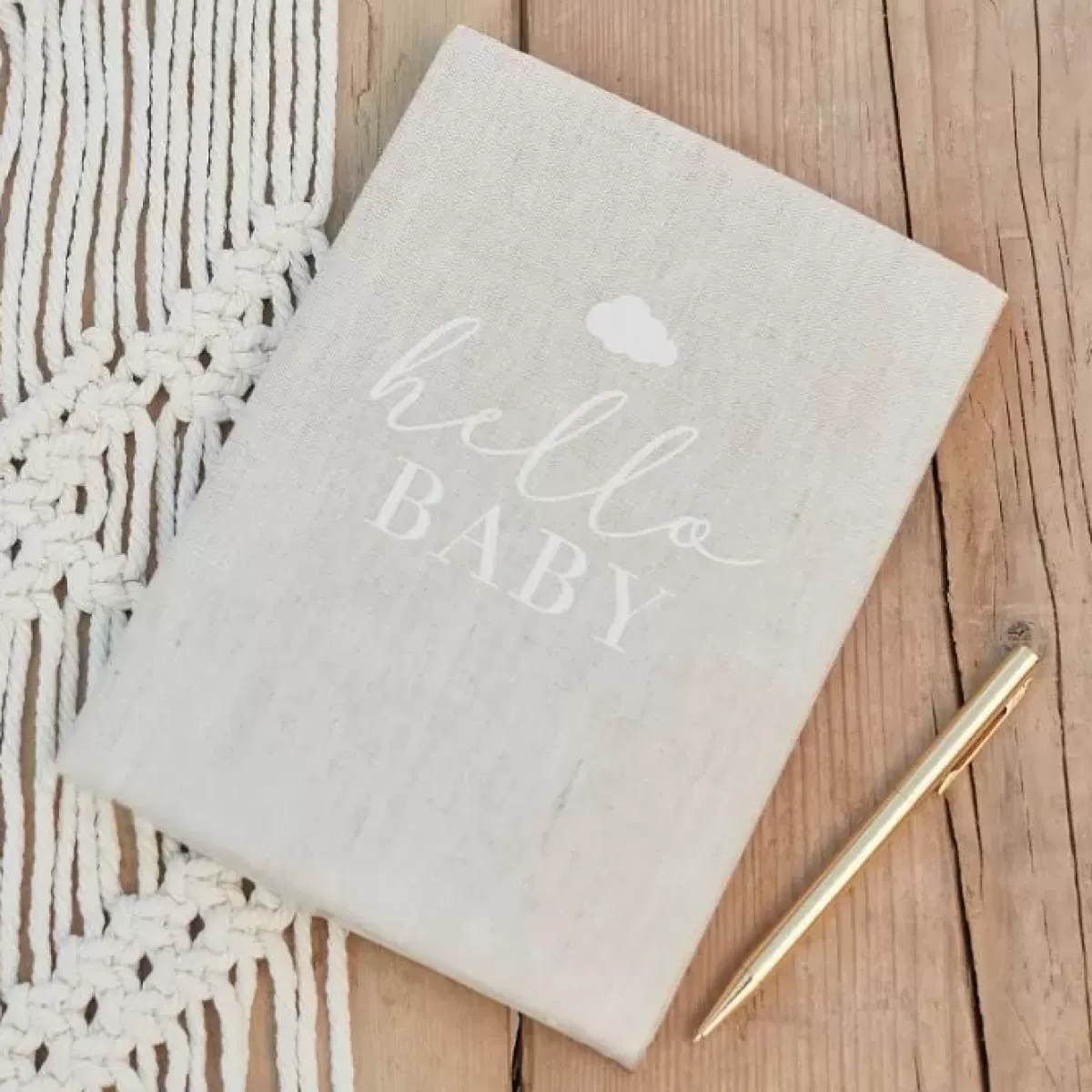 Floral Baby-Ginger Ray Baby Dagboek Hello Baby