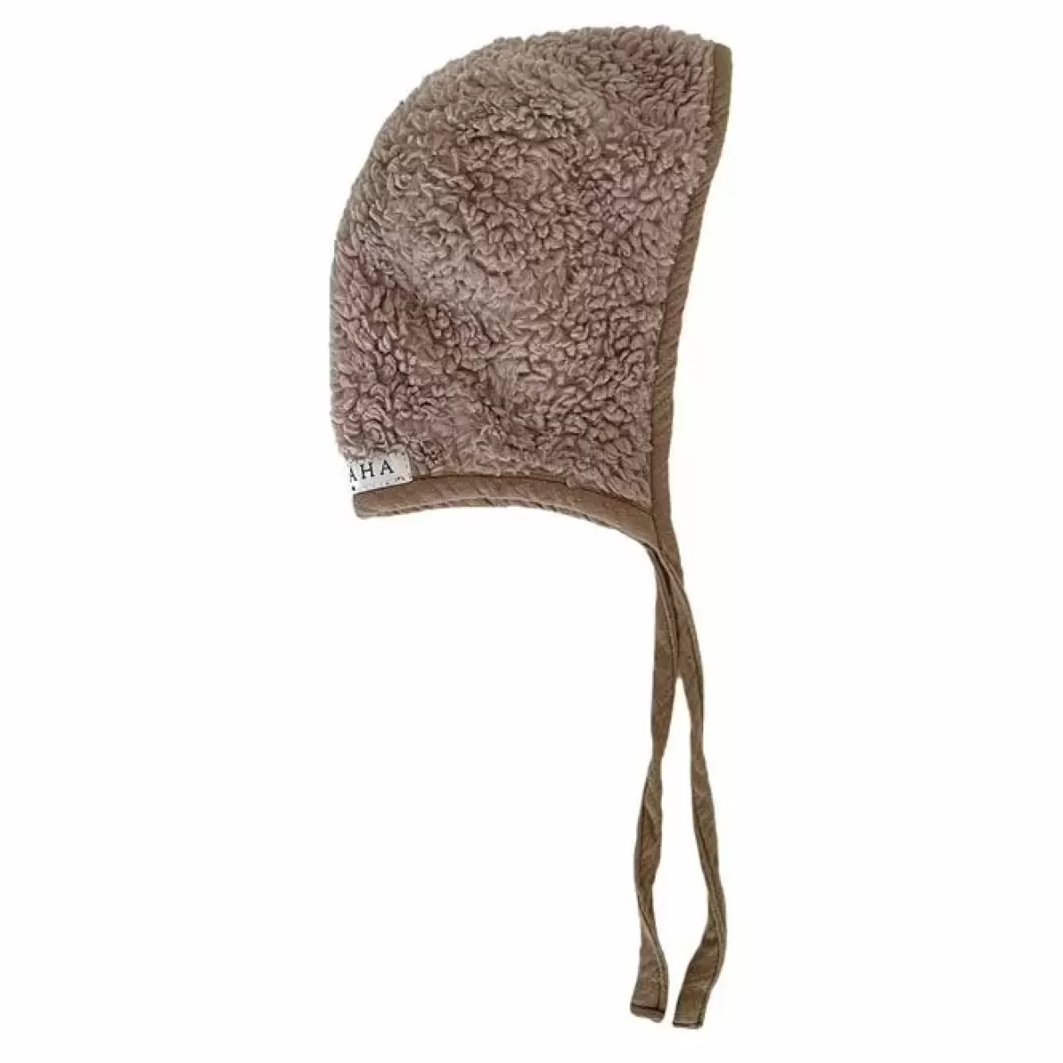 Mutsen-Ilmaha Babymuts Bonnet Teddy Taupe (0-6 Maanden)