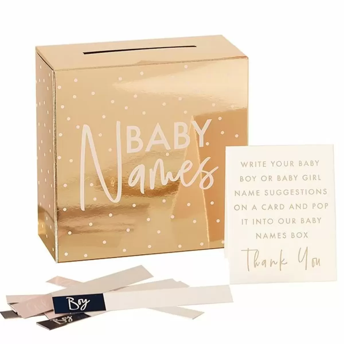 Pink And Navy-Ginger Ray Babyshower Spel Raad De Naam