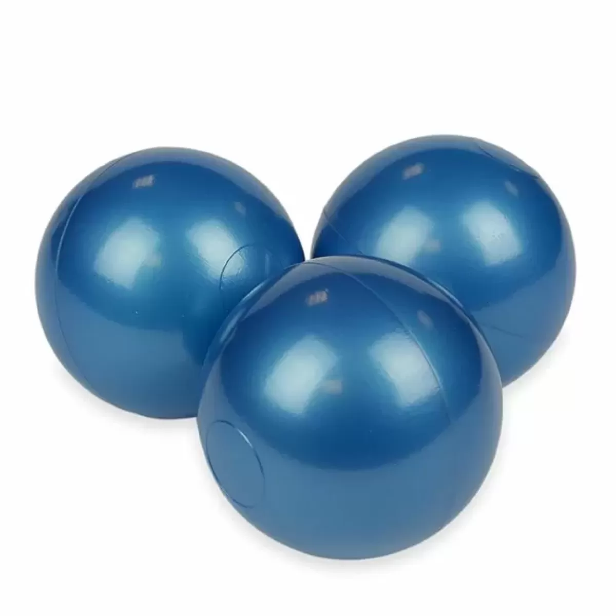 Ballenbakken-Moje Ballenset Ballenbak Metallic Blue (50St)