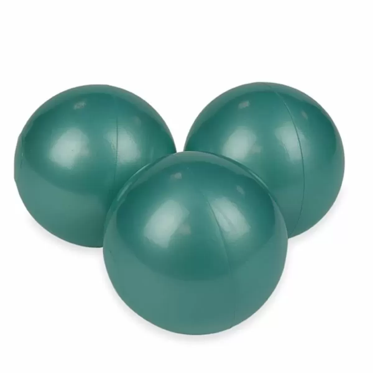 Ballenbakken-Moje Ballenset Ballenbak Metallic Turquoise (50St)