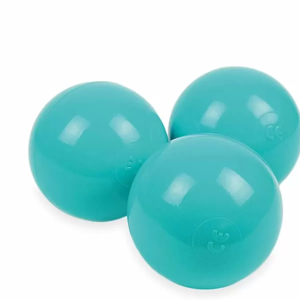 Ballenbakken-Moje Ballenset Ballenbak Turquoise (50St)