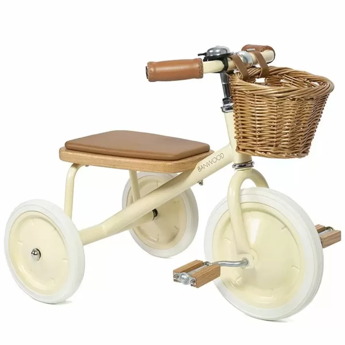 Buitenspeelgoed-Banwood Trike Driewieler Creme