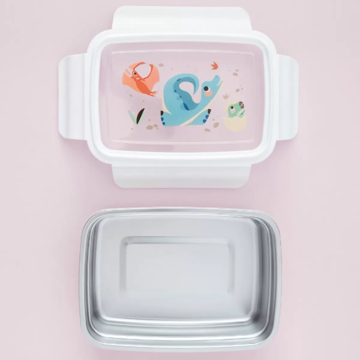 Broodtrommels-Petit Monkey Bento Lunchbox Dino