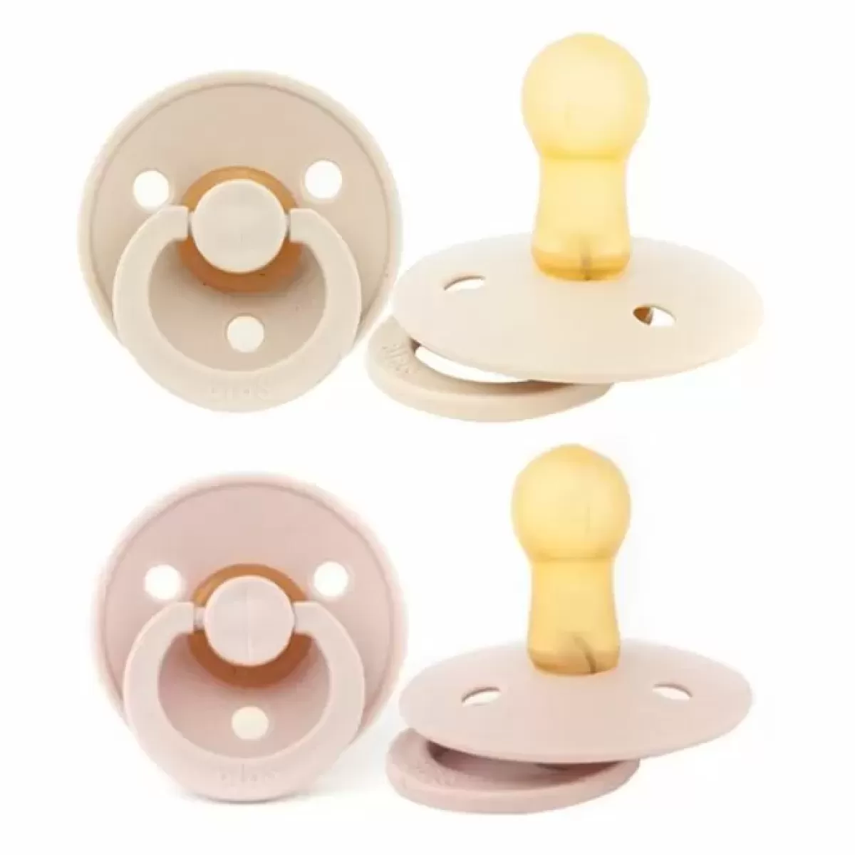 Spenen-Bibs Fopspenen Set Vanilla/Blush