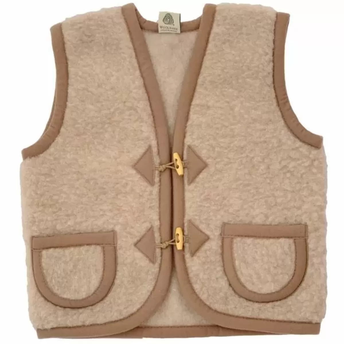 Outdoorkleding-Alwero Bodywarmer Alpen Beige