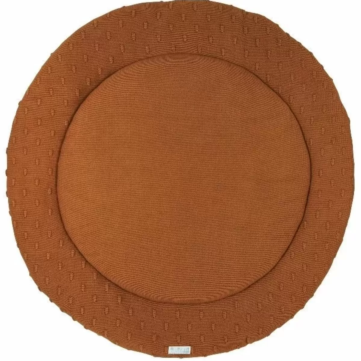 Speelkleden-Meyco Boxkleed Rond Knots Camel (95Cm)