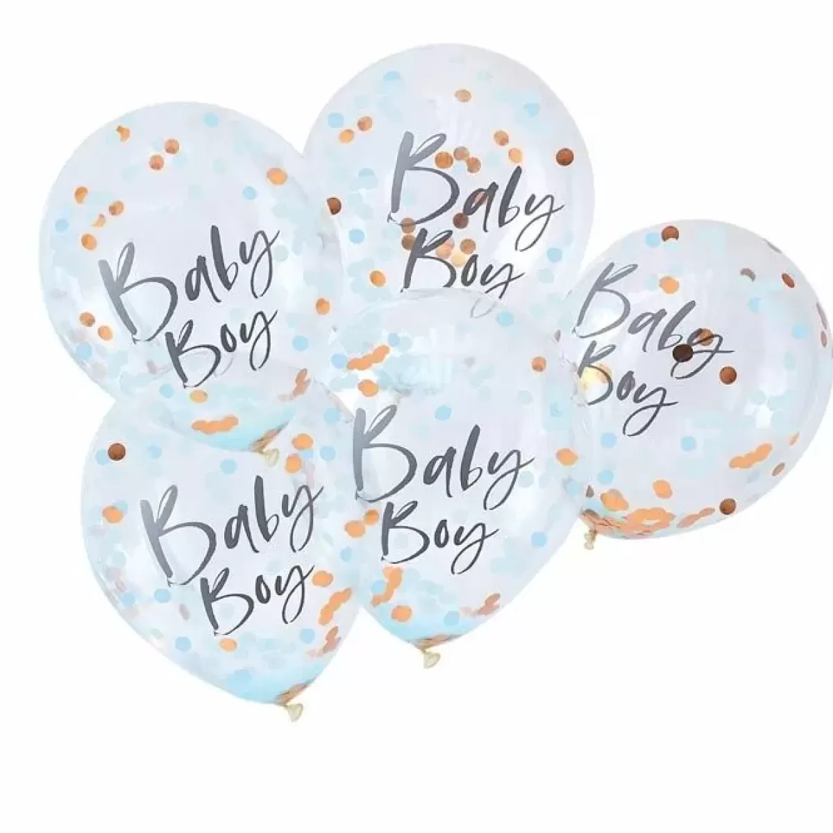 Twinkle Twinkle-Ginger Ray Confetti Ballonnen Baby Boy Twinkle Twinkle (5St)