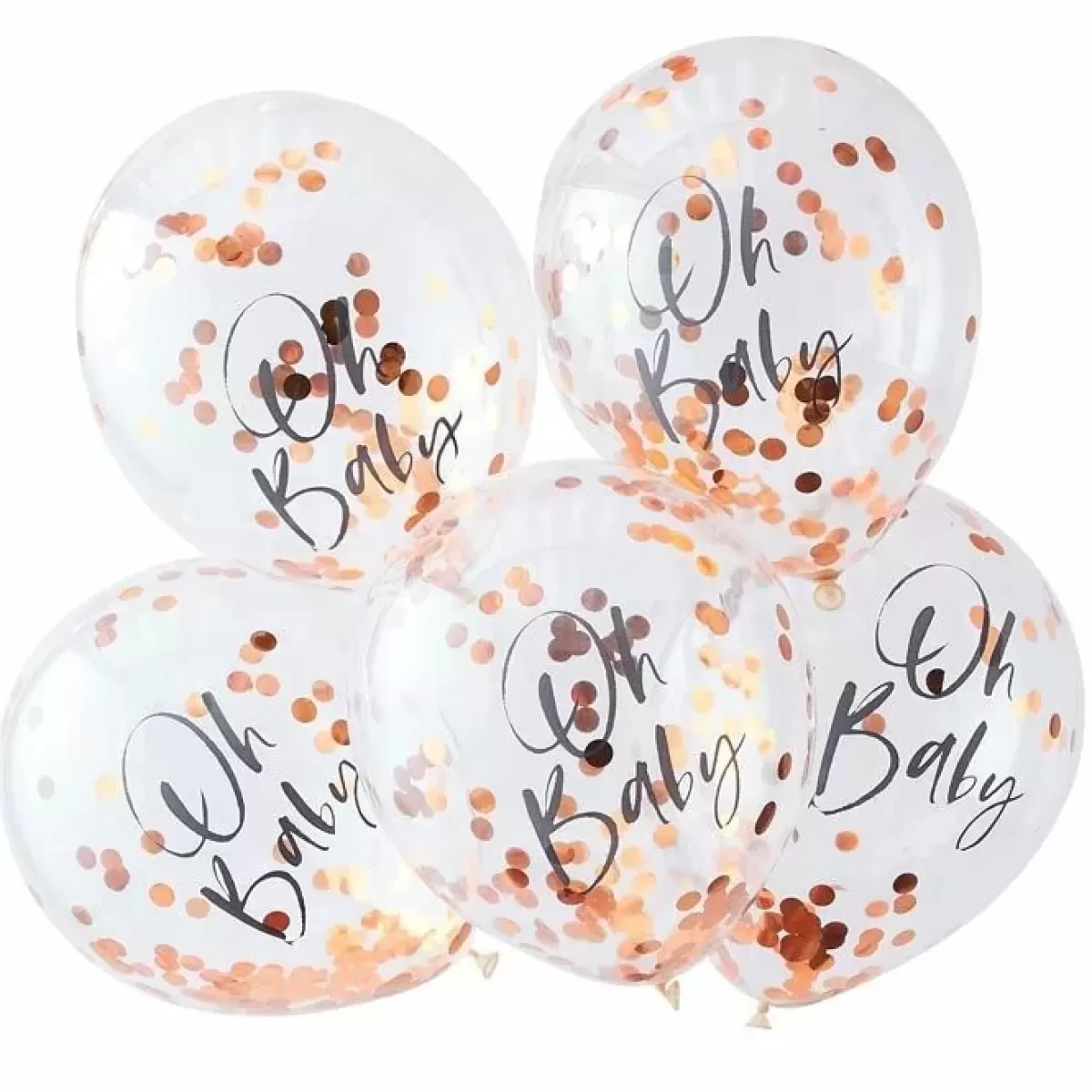 Twinkle Twinkle-Ginger Ray Confetti Ballonnen Oh Baby Twinkle Twinkle (5 St)