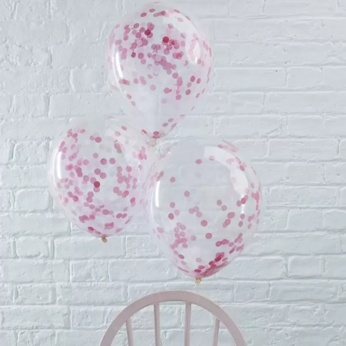 Boy Of Girl-House of Gia Confetti Ballonnen Roze