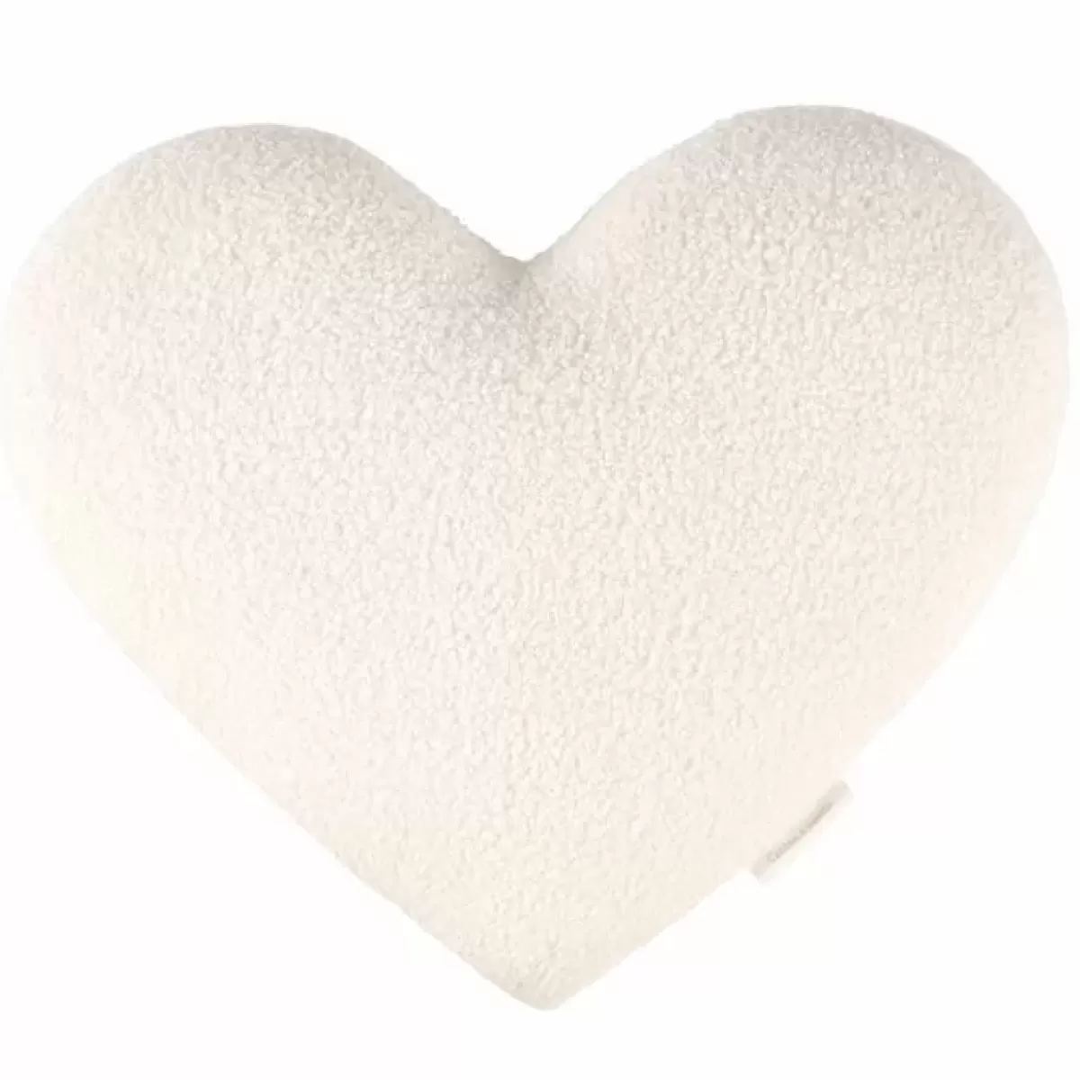 Kussens-Cotton & Sweets Cotton & Sweets Kussen Sheepskin Heart Vanilla