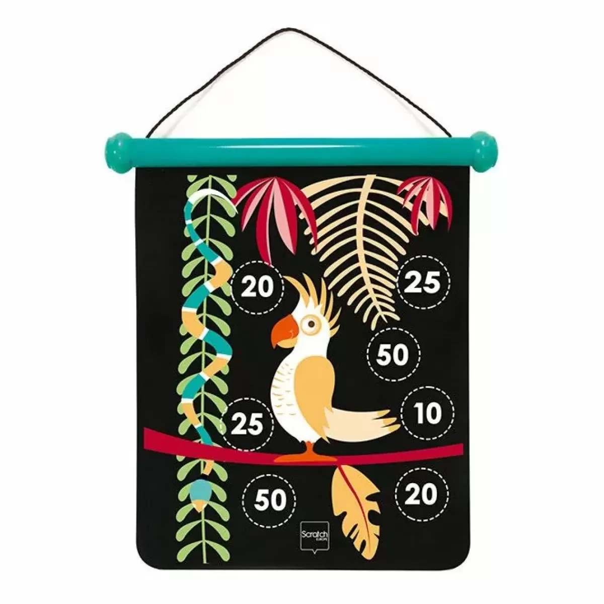 Spelletjes-Scratch Darts Jungle Magnetisch