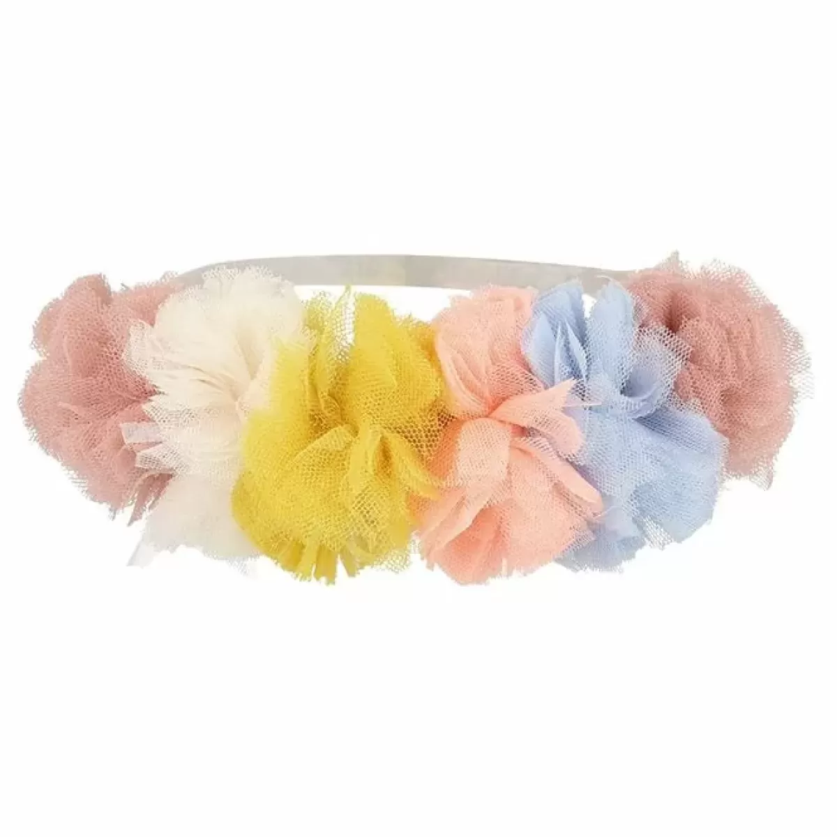 Haaraccessoires-Meri Meri Diadeem Tule Pompom Crown