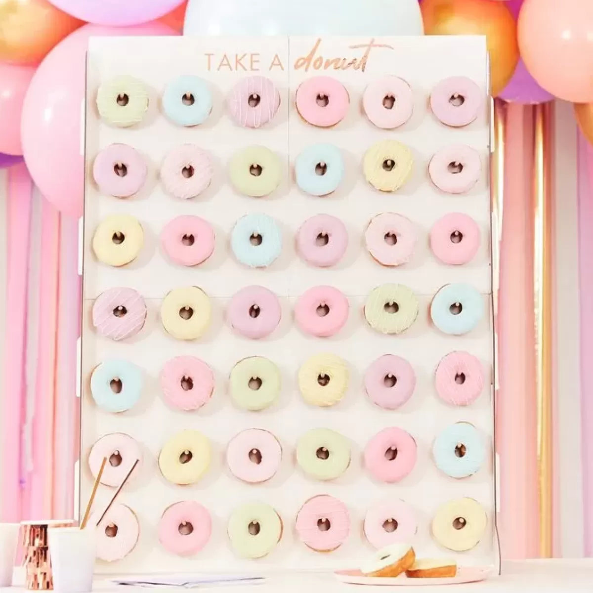 Twinkle Twinkle-Ginger Ray Donut Wall Roze Mix It Up