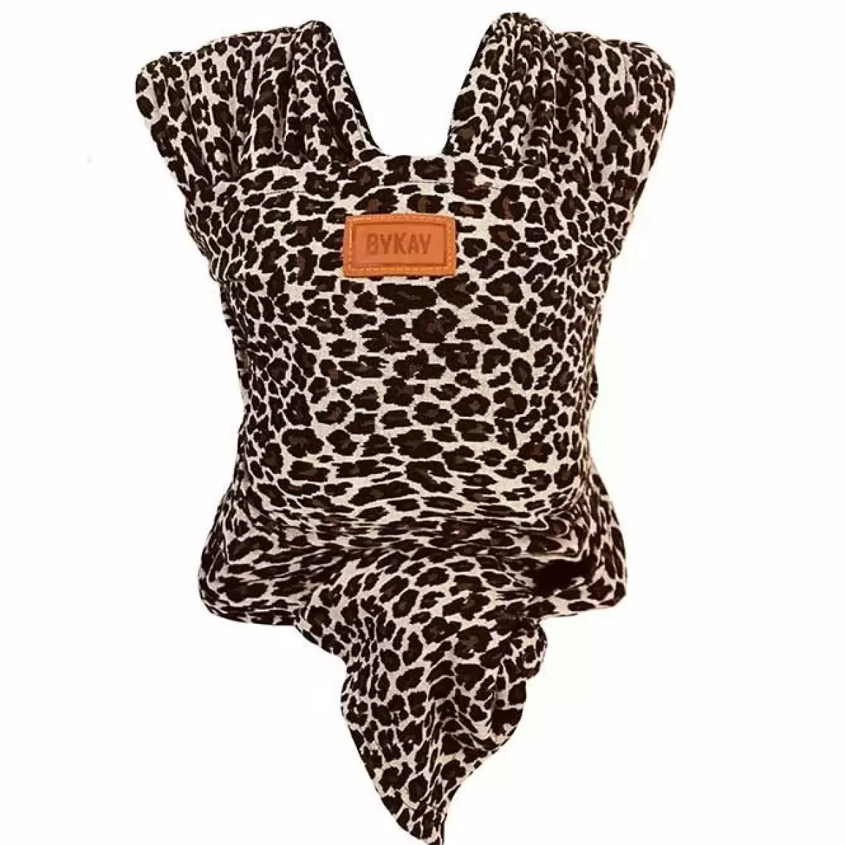 Draagzakken-ByKay Draagdoek Stretchy Wrap Deluxe Leopard