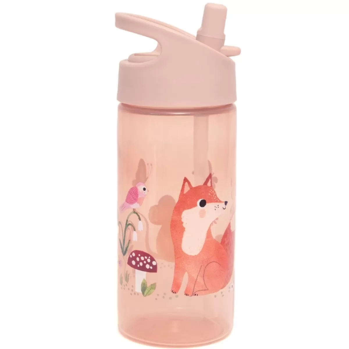 Drinkbekers-Petit Monkey Drinkfles Woodland Roze