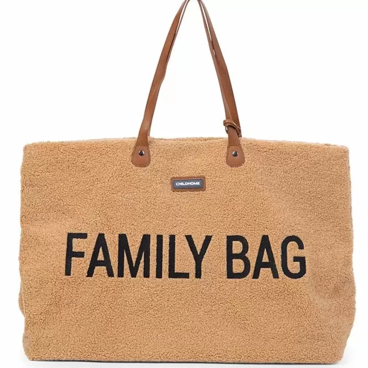 Luiertassen-Childhome Family Bag Teddy Beige