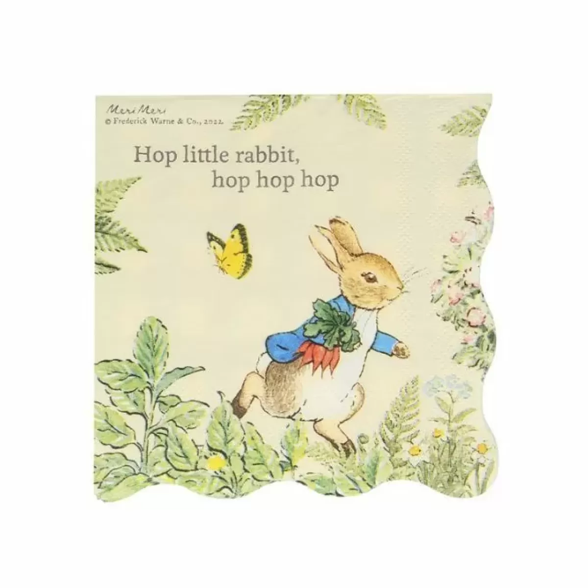 Pasen-Meri Meri Gebaksservetten Peter Rabbit In The Garden (16St)