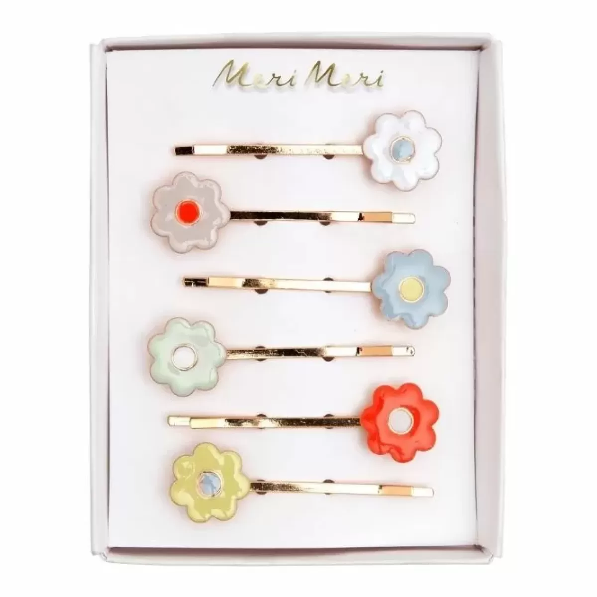 Haaraccessoires-Meri Meri Haarclipjes Daisy (6St)