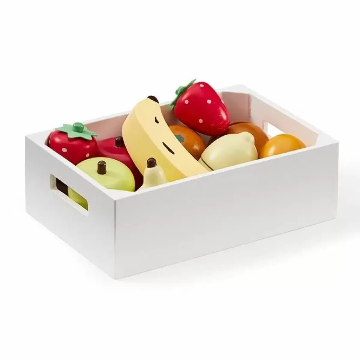 Houten Speelgoed-Kids Concept Houten Kistje Met Fruit