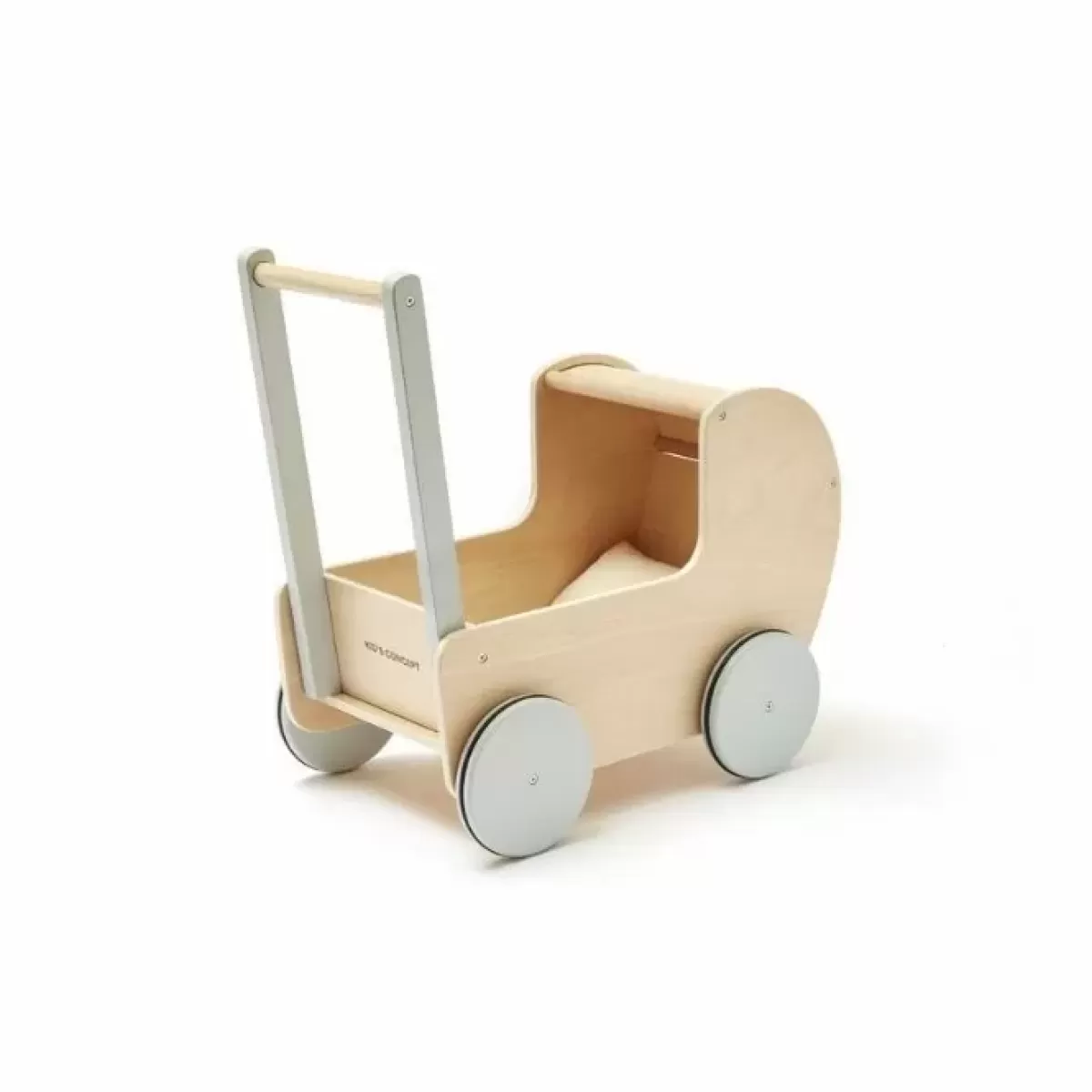 Buitenspeelgoed-Kids Concept Houten Poppenwagen Natural