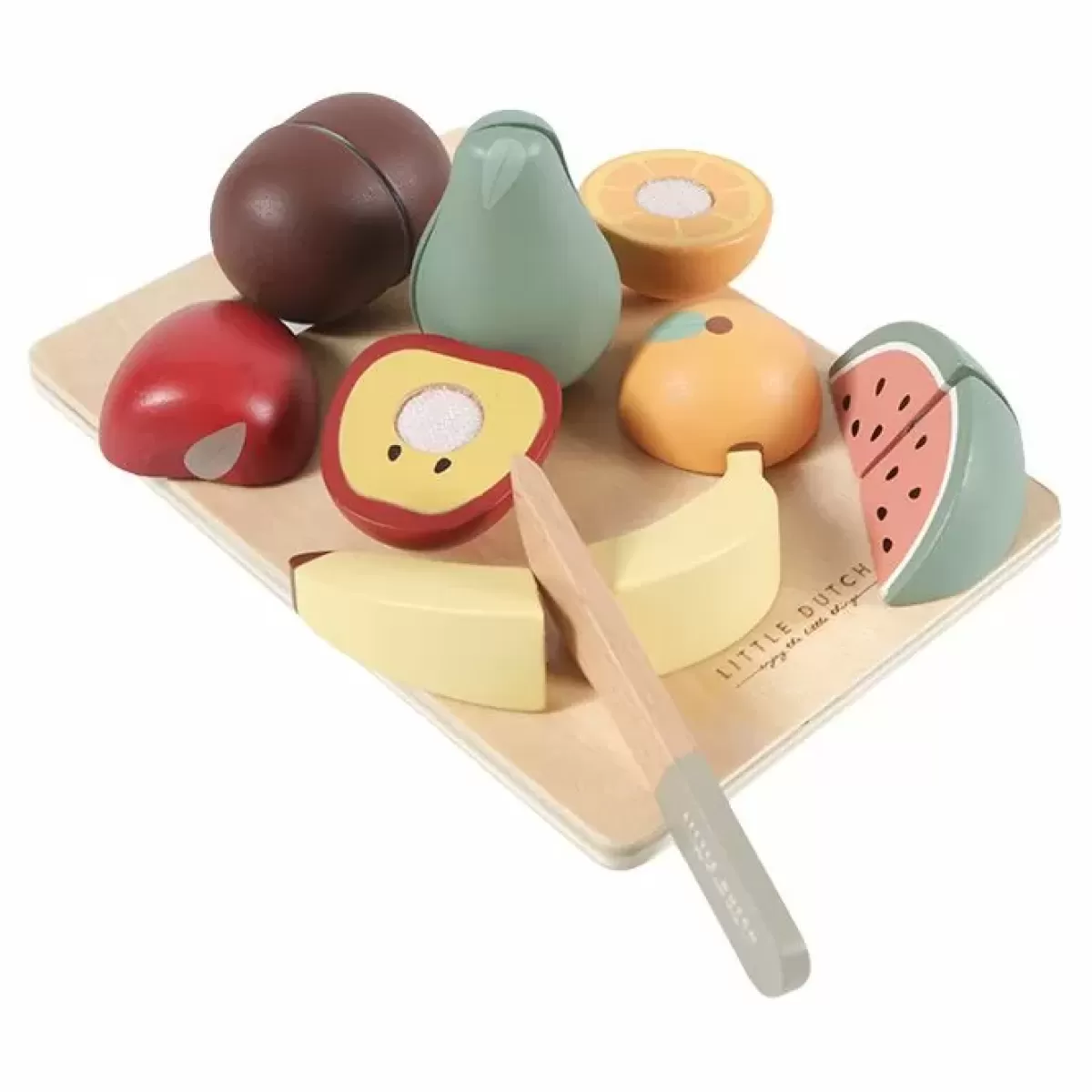 Houten Speelgoed-Little Dutch Houten Snijfruit