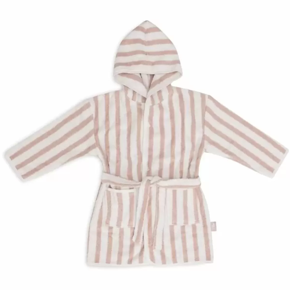 Badjassen-Jollein Badjas Stripe Wild Rose