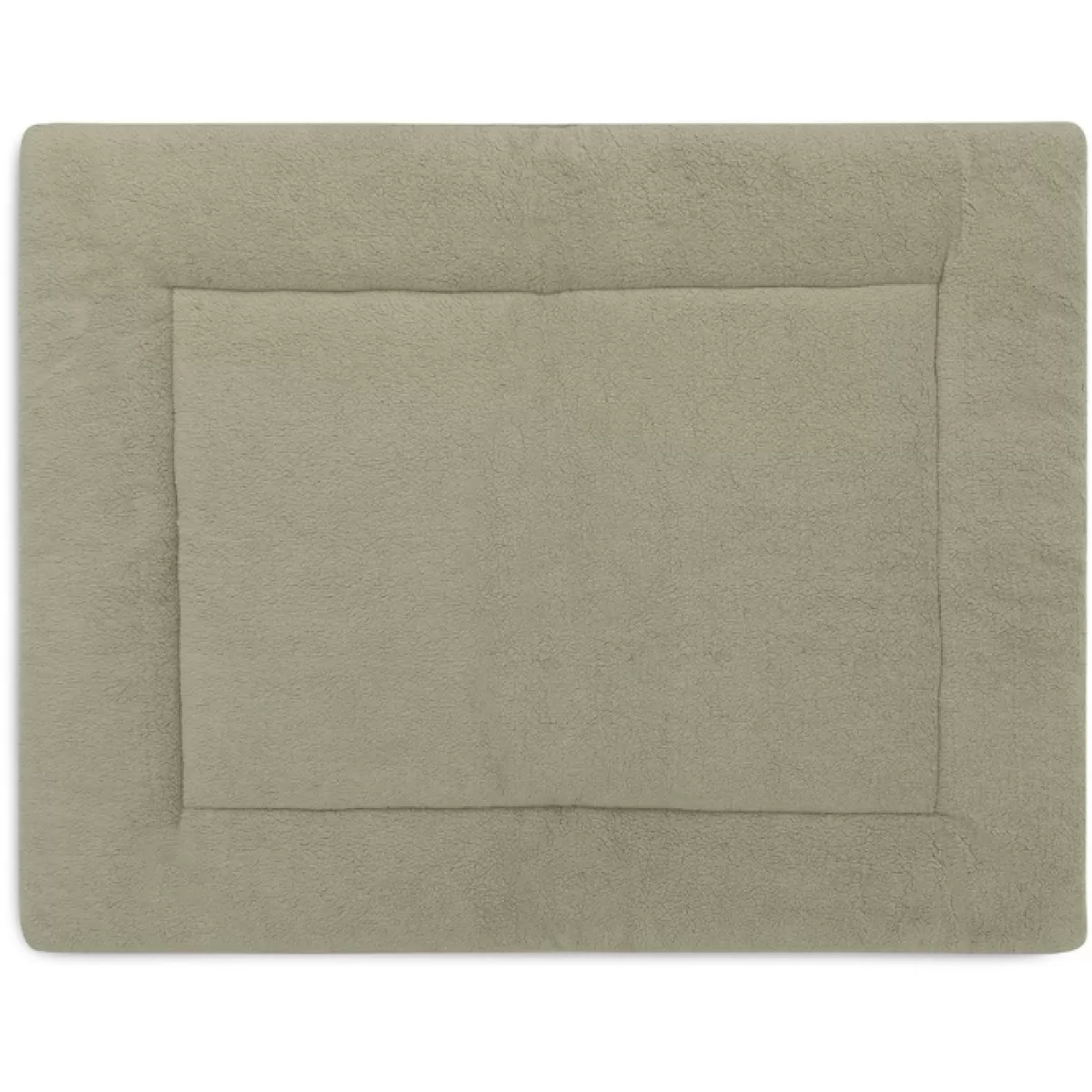 Speelkleden-Jollein Boxkleed Grain Knit Olive Green 75X95Cm