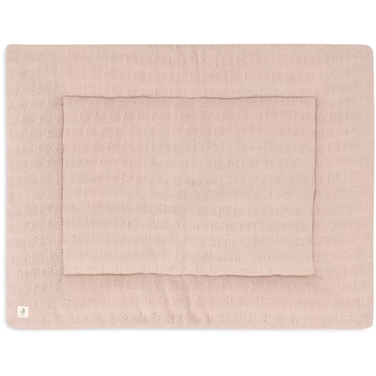 Speelkleden-Jollein Boxkleed Grain Knit Wild Rose 75X95Cm