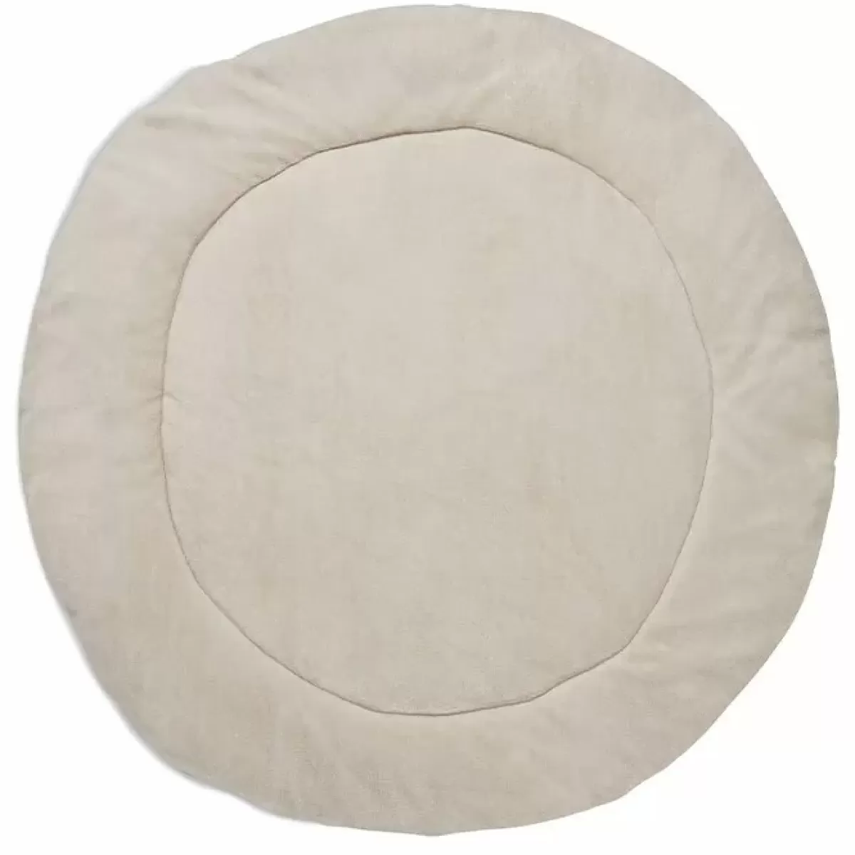 Speelkleden-Jollein Boxkleed Rond Basic Knit Nougat (95Cm)