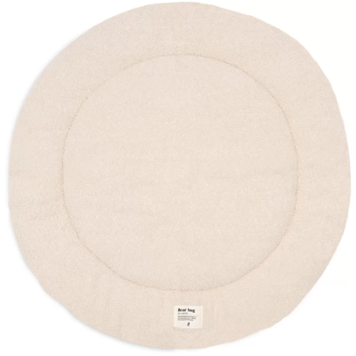 Speelkleden-Jollein Boxkleed Rond Boucle Naturel 95Cm