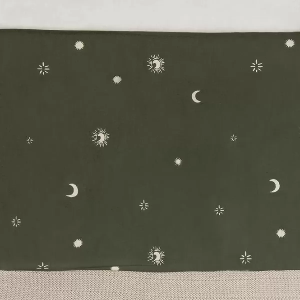 Lakens-Jollein Ledikantlaken Stargaze Leaf Green