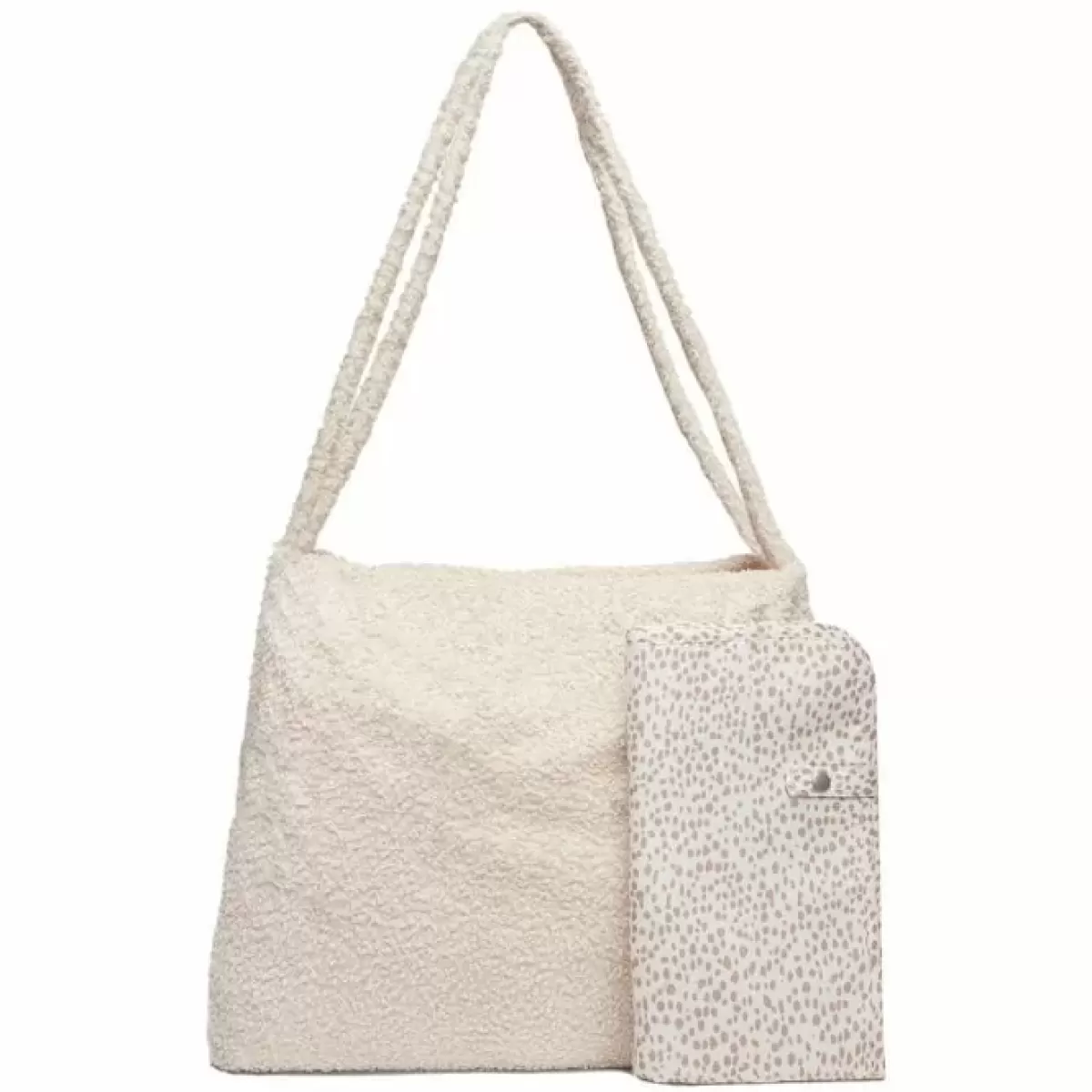 Luiertassen-Jollein Luiertas Shopper Boucle Naturel