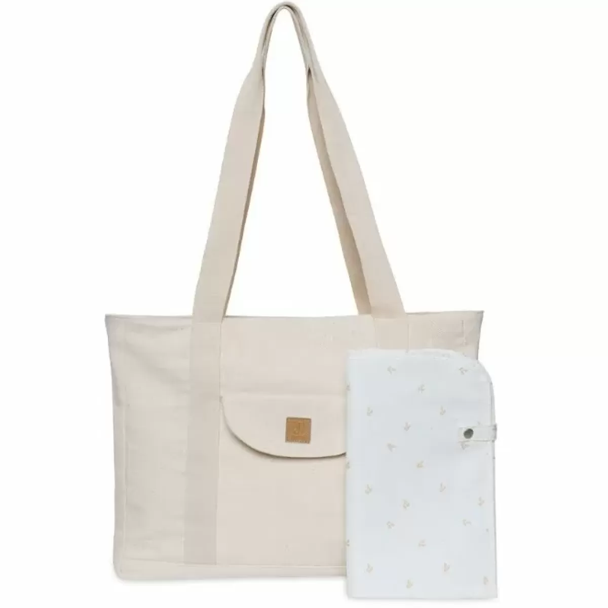 Luiertassen-Jollein Luiertas Shopper Twill Natural