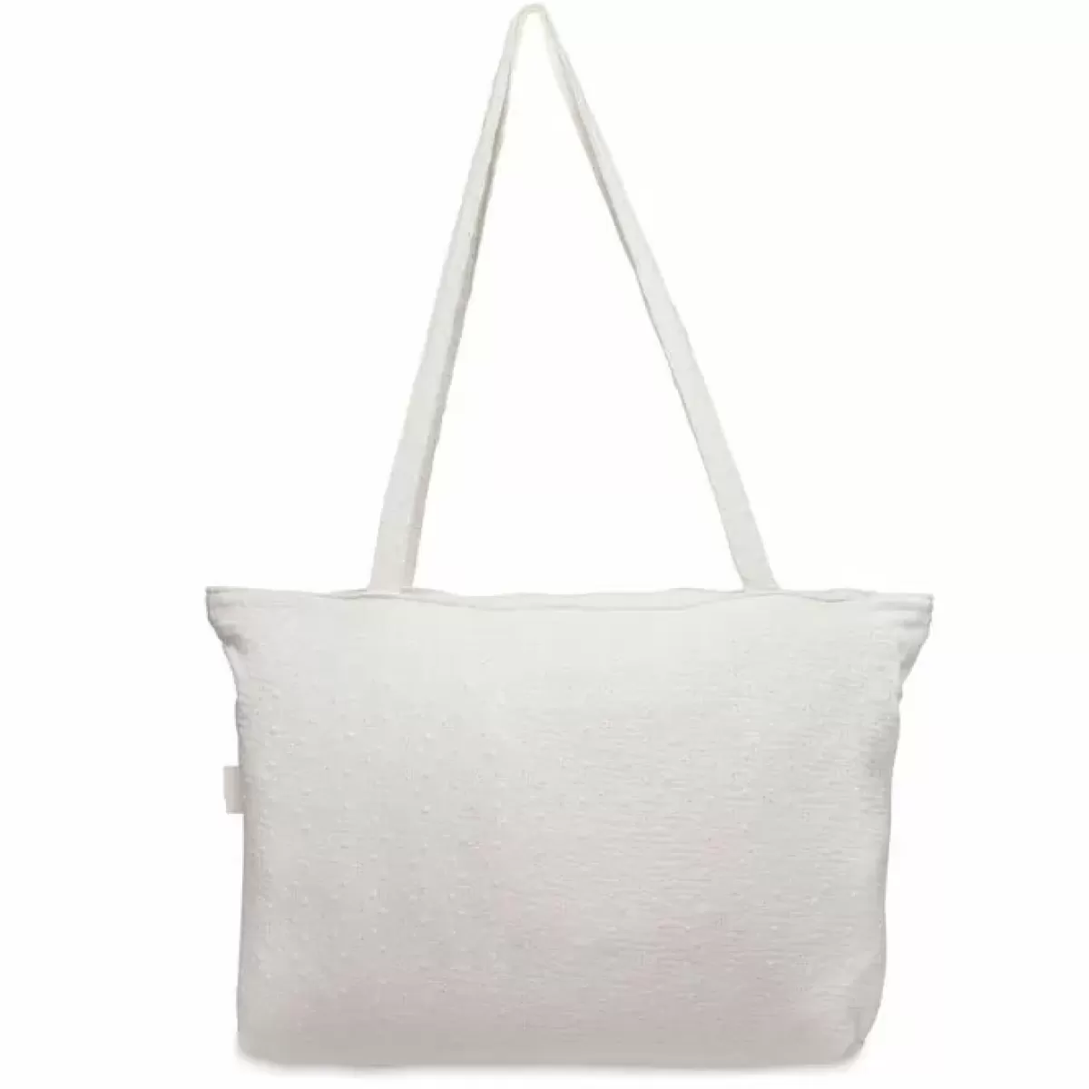 Luiertassen-Jollein Shopper Embroidery Ivory