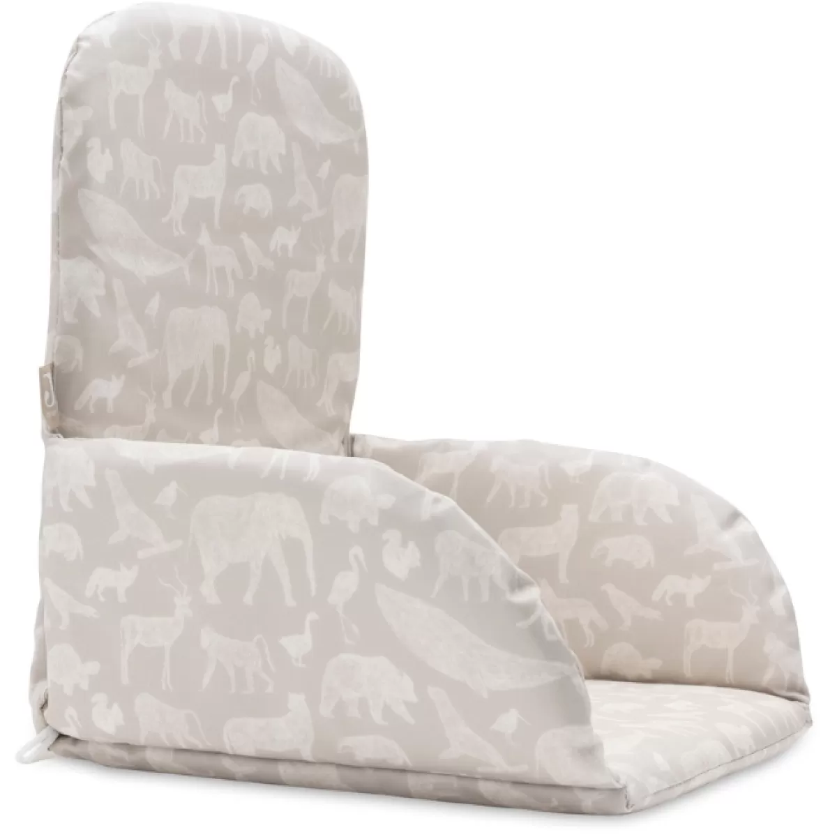 Eetstoelen & Accessoires-Jollein Stoelverkleiner Animals Nougat