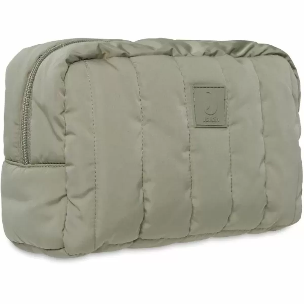 Toilettassen-Jollein Toilettas Puffed Olive Green