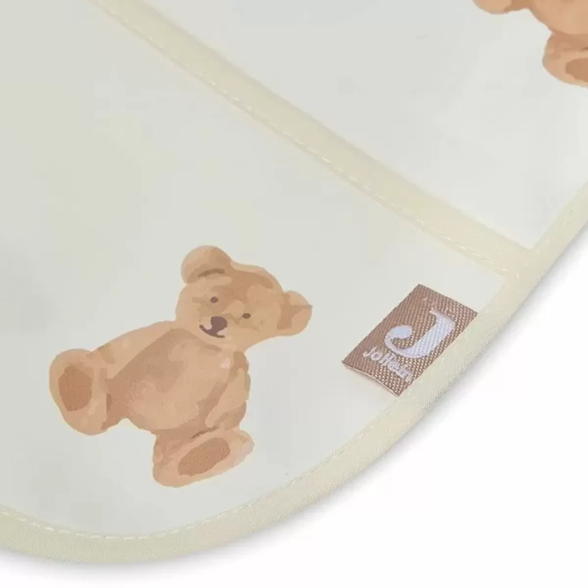 Slabbetjes-Jollein Waterproof Slab Lange Mouw Teddy Bear