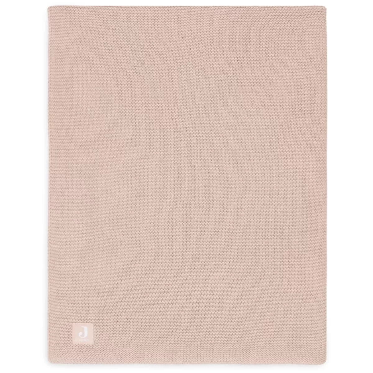 Dekentjes-Jollein Wiegdeken Basic Knit Wild Rose 75X100Cm