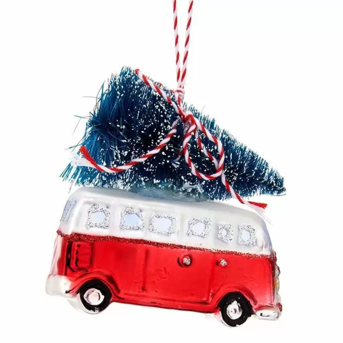 Kerst-Sass & Belle Kersthanger Camper Met Kerstboom Sass & Belle