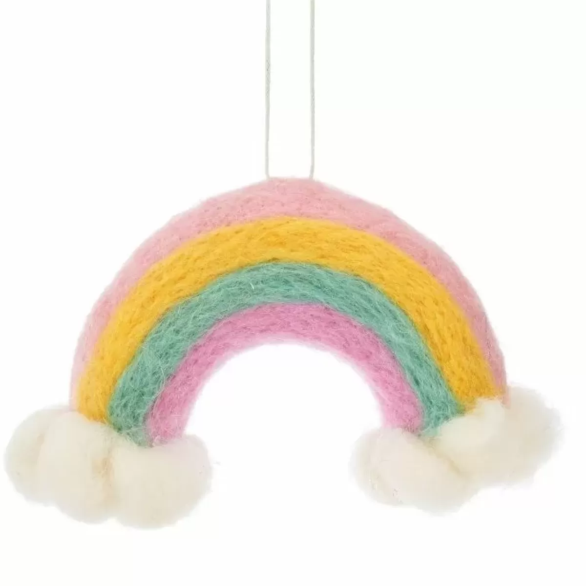 Kerst-Sass & Belle Kersthanger Vilten Regenboog Sass & Belle