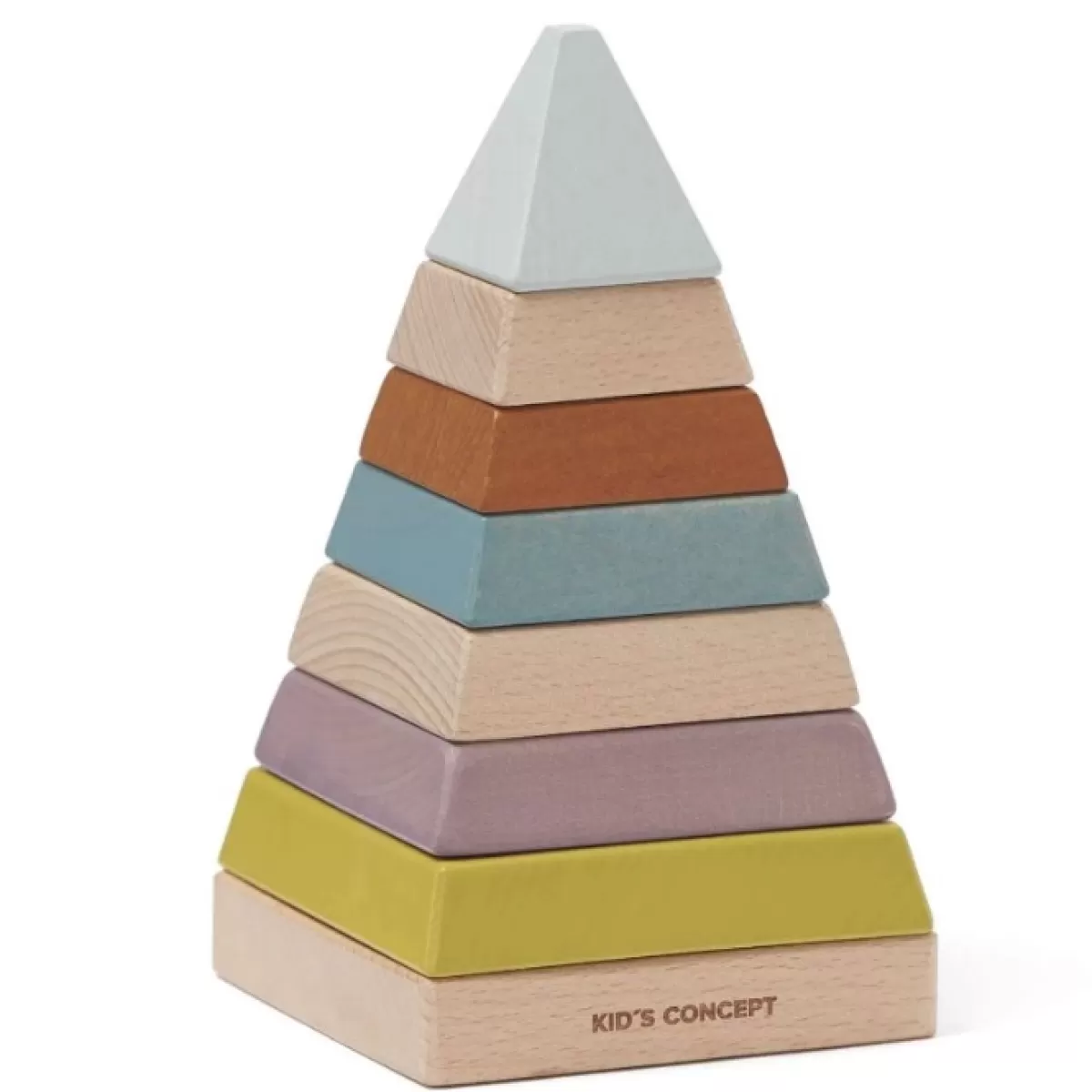 Babyspeelgoed-Kids Concept Houten Stapelpiramide Neo