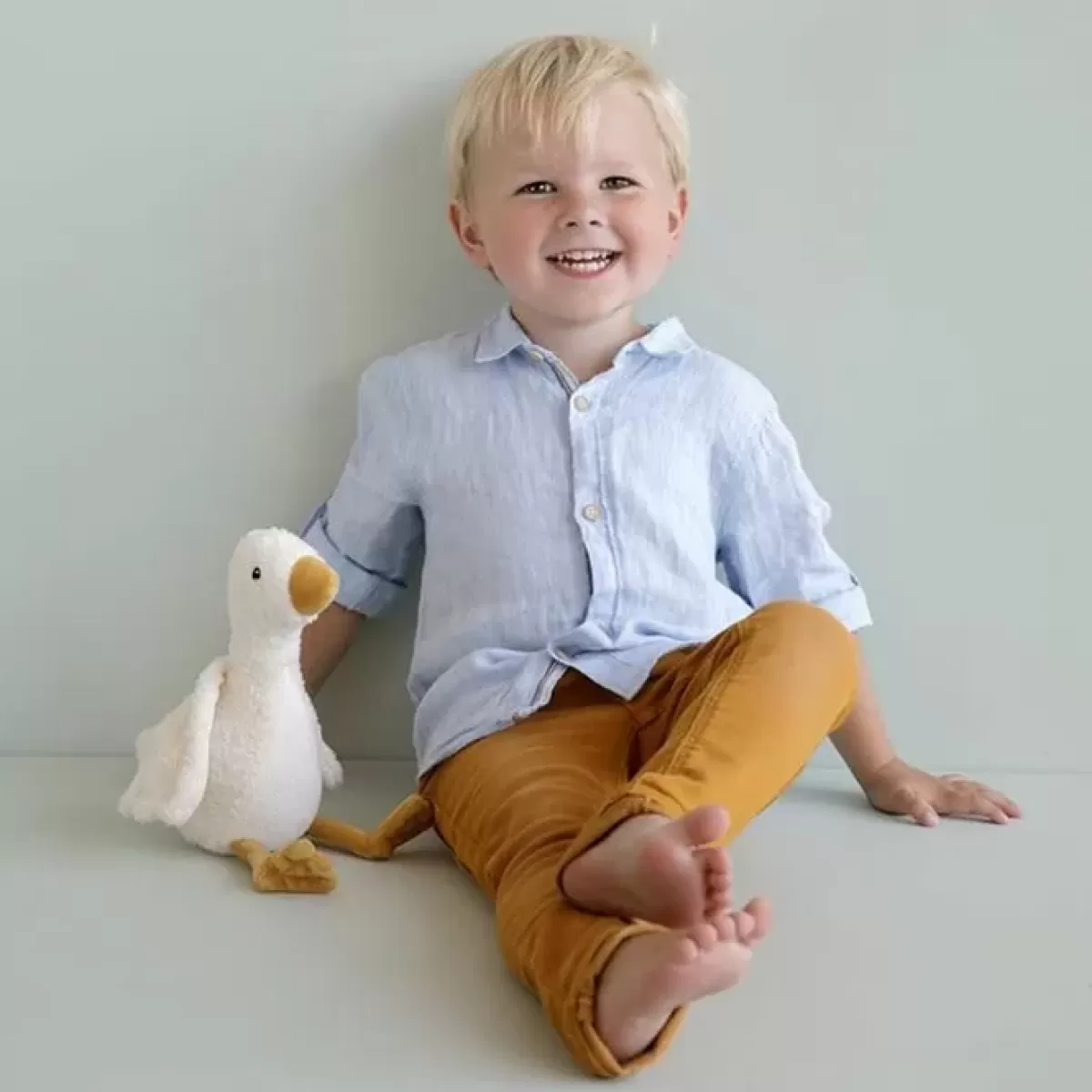 Knuffels-Little Dutch Knuffel Little Goose 18Cm