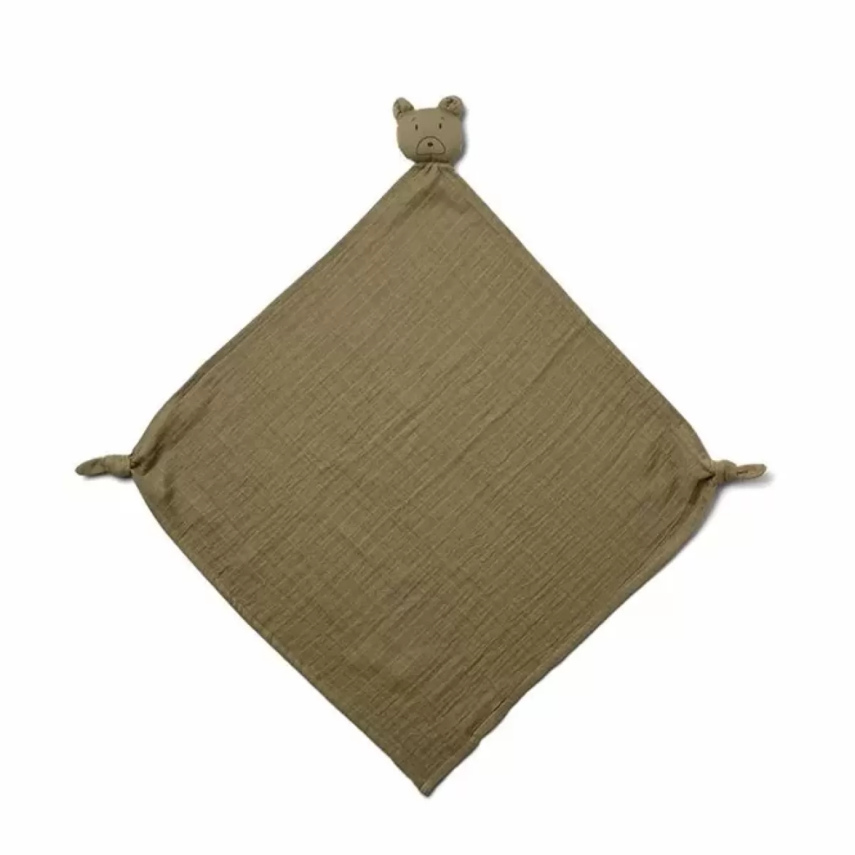 Knuffeldoekjes-Liewood Knuffeldoek Robbie Mr Bear Khaki