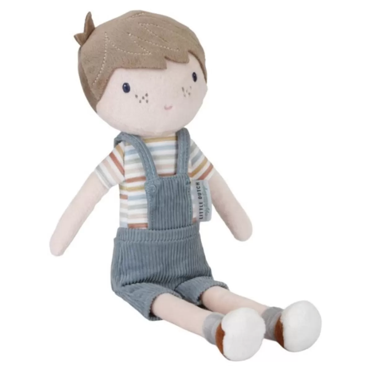 Knuffels-Little Dutch Knuffelpop Jim (50 Cm)