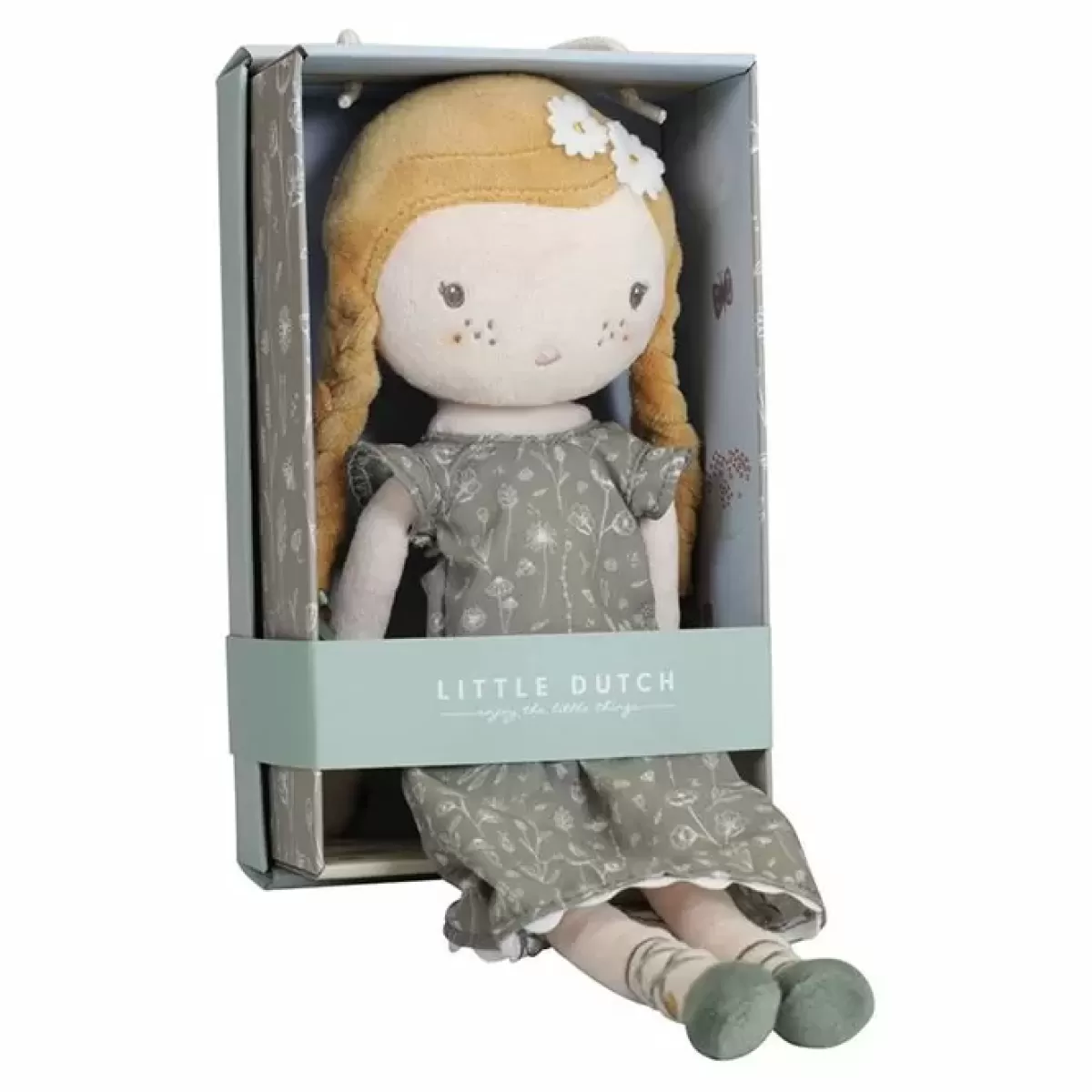 Knuffels-Little Dutch Knuffelpop Julia (35Cm)